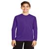 Team 365 Youth Zone Performance Long-Sleeve T-Shirt M SPORT PURPLE view 1