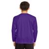 Team 365 Youth Zone Performance Long-Sleeve T-Shirt M SPORT PURPLE view 3