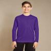 Team 365 Youth Zone Performance Long-Sleeve T-Shirt M SPORT PURPLE view 4