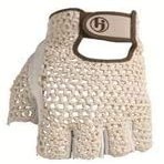 HJ Half Finger Golf Glove, LADIES LARGE, fits on LEFT HAND, 3-Gloves