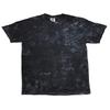Tie-Dye Crystal Wash T-Shirt 3XL BLACK view 1