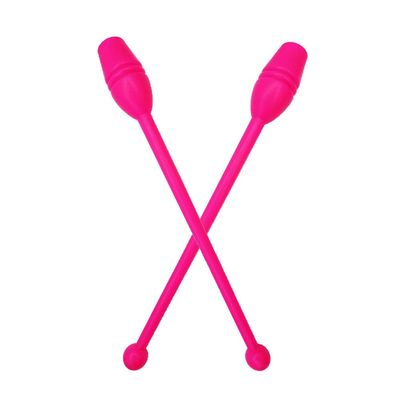 CGMJ 2 Pcs Rhythmic Gymnastics Stick Clubs Gymnastics Training Equipment Tool 13.38" Length