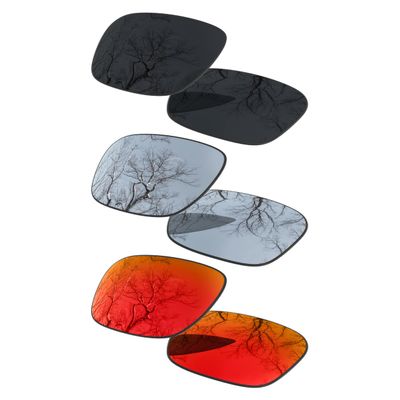 3 Pair Polarized Replacement Lenses for Oakley Holbrook Pack-BSF3