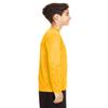 Team 365 Youth Zone Performance Long-Sleeve T-Shirt M SP ATHLETIC GOLD view 3