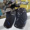 VIRTUE Breakout Lightweight Knee Pads for Paintball, Airsoft and Action Sports - Black (Small/Medium) view 3