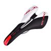 2Colors Pu Leather Bike Cycling Saddle Mountain Bike Comfortable with Soft Cushion for Women Men Cycling?o?Fit for Road Bike and Mountain Bike(Black & White) Mountain Bike view 1