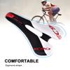 2Colors Pu Leather Bike Cycling Saddle Mountain Bike Comfortable with Soft Cushion for Women Men Cycling?o?Fit for Road Bike and Mountain Bike(Black & White) Mountain Bike view 3