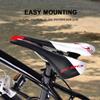 2Colors Pu Leather Bike Cycling Saddle Mountain Bike Comfortable with Soft Cushion for Women Men Cycling?o?Fit for Road Bike and Mountain Bike(Black & White) Mountain Bike view 4