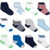 Simple Joys by Carter's Baby Boy's 12-Pack Socks Sockshosiery, blue/white/grey, 12-24 Months view 1