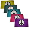 Moon 3x5 3x5 Wholesale Peace Out Set Yellow Green Teal Pink Purple Symbol 5 Flags - Bright Color UV Resistant - Prime Outside Garden Cave Home Decor view 1