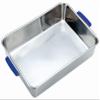 Sanpo Sangyo 09902220 Bat, Light Blue, 6 Pieces, with Color Handle, Square Bat view 1