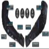 VIRTUE Breakout Lightweight Elbow and Arm Pads for Paintball, Airsoft and Action Sports - Black (XX-Large (2XL)) view 2
