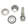 316 Stainless Steel Marine Grade Fuel Gas Tank Vent with Mounting Gasket Hardware Fitting for 5/8inch Hose view 3