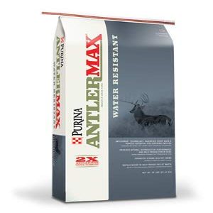 Purina | AntlerMax Deer Feed WaterShield Climate Guard 20 | 50 Pound (50 LB) Bag