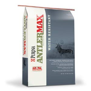 Purina | AntlerMax Deer Feed WaterShield Climate Guard 20 | 50 Pound (50 LB) Bag