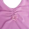 Agoky Kids Girls Flutter Short Sleeve Ballet DanceTutu Dress Gymnastics Leotard Purple 2-3 view 3