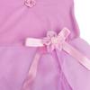 Agoky Kids Girls Flutter Short Sleeve Ballet DanceTutu Dress Gymnastics Leotard Purple 2-3 view 4