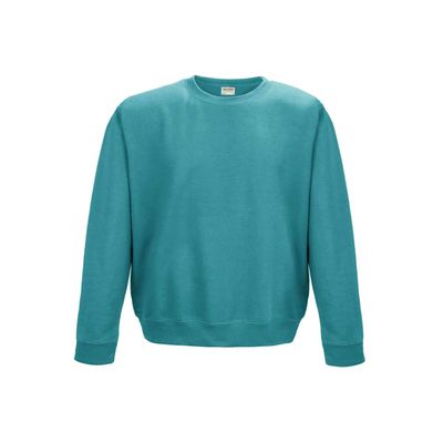 Adult 80/20 Midweight College Crewneck Sweatshirt M HAWAIIAN BLUE