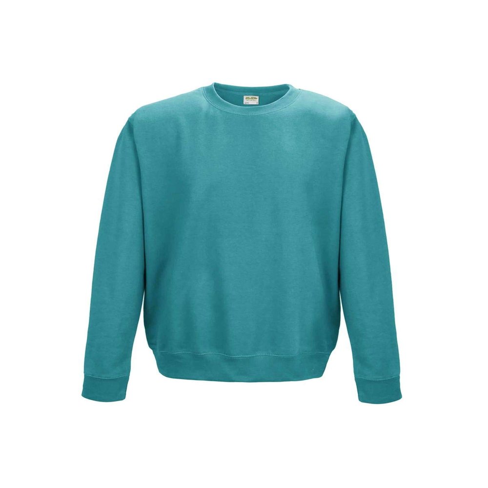 Adult 80/20 Midweight College Crewneck Sweatshirt M HAWAIIAN BLUE