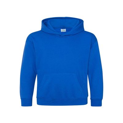 Youth 80/20 Midweight College Hooded Sweatshirt XS ROYAL BLUE