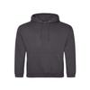 Men's 80/20 Midweight College Hooded Sweatshirt 2XL STEEL GREY view 1