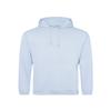 Just Hoods By AWDis Men's 80/20 Midweight College Hooded Sweatshirt 2XL SKY BLUE view 1