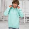 Just Hoods By AWDis Men's 80/20 Midweight College Hooded Sweatshirt 2XL SKY BLUE view 3