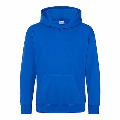 Just Hoods By AWDis Youth 80/20 Midweight College Hooded Sweatshirt S ROYAL BLUE