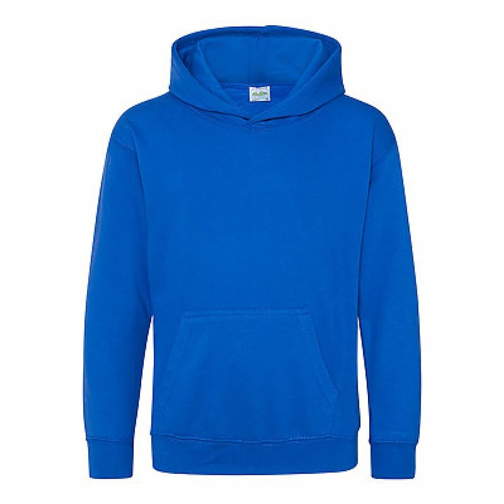 Just Hoods By AWDis Youth 80/20 Midweight College Hooded Sweatshirt S ROYAL BLUE