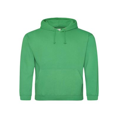Men's 80/20 Midweight College Hooded Sweatshirt 2XL KELLY GREEN