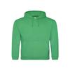 Men's 80/20 Midweight College Hooded Sweatshirt 2XL KELLY GREEN view 1