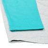ILTEX Plain Raglan Lightweight Cotton and Polyester T-Shirt 3/4 Sleeves Athletic Baseball Jersey Unisex Multi Function Sports, Outdoors and Gym (Gray/Tiffany, Large) view 4