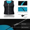 NonEcho Men Sauna Vest Hot Sweat Waist Trainer Corset Neoprene Tank Top Shapewear Slimming Shirt Workout Suit view 2