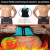 NonEcho Men Sauna Vest Hot Sweat Waist Trainer Corset Neoprene Tank Top Shapewear Slimming Shirt Workout Suit view 3