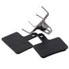 2Pcs Brown Resin Semi-Metal Disc Bicycle Brake Pads Fit for Shimano BR-M465 BR-M447 BR-M446 view 1