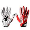 Football Gloves Baseball/Softball Batting Gloves Super Grip Finger Fit for Adult and Youth (Red, M) view 1