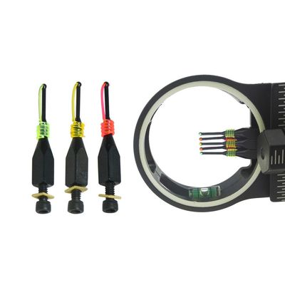 Compound Bow Sight Fiber Optic Pin 0.029" Replacement Signt Pin 3 Pins Set for Archery Accessory