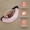 Belly Waist Bags Dad Bag Fanny Packs Unisex Fake Hairy Belly Waist Zipper Pack Bags Unisex Anti- Secure Traveling Running Bag (Type 04) view 3