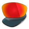 Mryok 5 Pair Polarized Replacement Lenses for Oakley Blender Sunglass - Ice Blue/Fire Red/Silver Titanium/Bronze Gold/Cobalt Rose view 3
