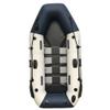 SEA DOG WATER SPORTS Inflatable Boat Rafting Fishing Dinghy Tender Pontoon 7.5 ft 3 Person Strip Board view 1