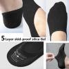 DIBAOLONG Womens No Show Socks Non Slip Flat Boat Line Low Cut Socks 6 Pairs view 2