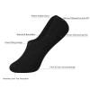 DIBAOLONG Womens No Show Socks Non Slip Flat Boat Line Low Cut Socks 6 Pairs view 3