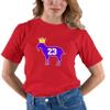 Go All Out Medium Red Adult Goat James G.O.A.T. King T-Shirt view 2
