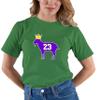 Go All Out Large Kelly Green Adult Goat James G.O.A.T. King T-Shirt view 2