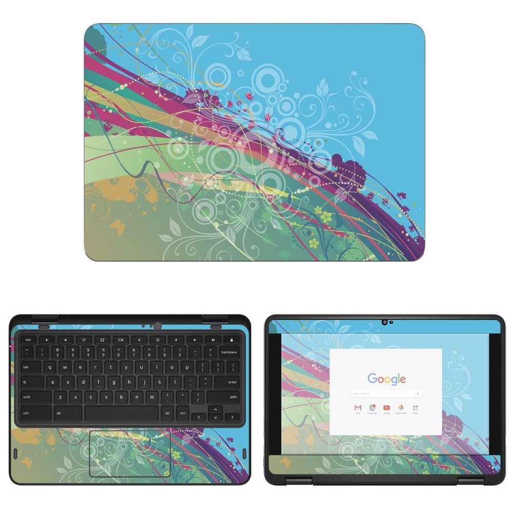 Decalrus - Protective Decal Skin Sticker for Dell ChromeBook 5190 (11.6" Screen) case Cover wrap DEchrmbk11_5190-45