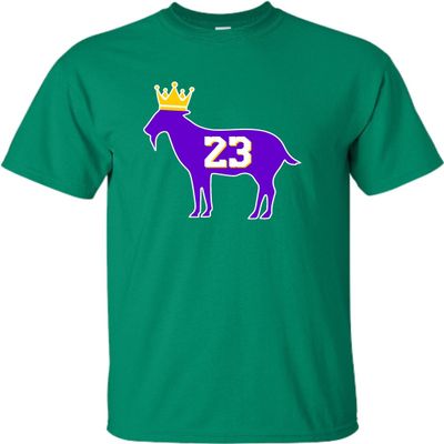 Go All Out X-Large Kelly Green Adult Goat James G.O.A.T. King T-Shirt