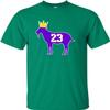 Go All Out X-Large Kelly Green Adult Goat James G.O.A.T. King T-Shirt view 1