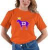 Go All Out Large Orange Adult Goat James G.O.A.T. King T-Shirt view 2