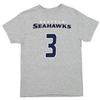 Outerstuff NFL Youth Boys (8-20) Mainliner Short Sleeve Tee, Seattle Seahawks Russell Wilson, Medium (10-12) view 2