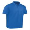 Red Kap Men's Short Sleeve Knit Performance Polo, Royal Blue, Medium view 3